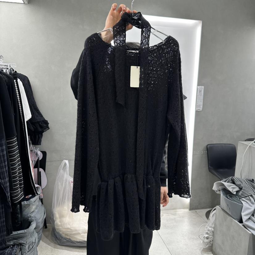 ANDE韓國直郵㊣東大門實拍女裝新品25春夏時尚連衣裙含脖帶ANDE連衣裙