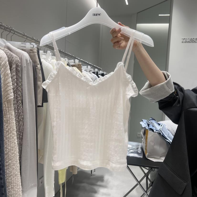 NUESE韓國直郵㊣東大門實拍女裝新品熱賣人氣職業休閑吊帶背心NUESE吊帶/背心