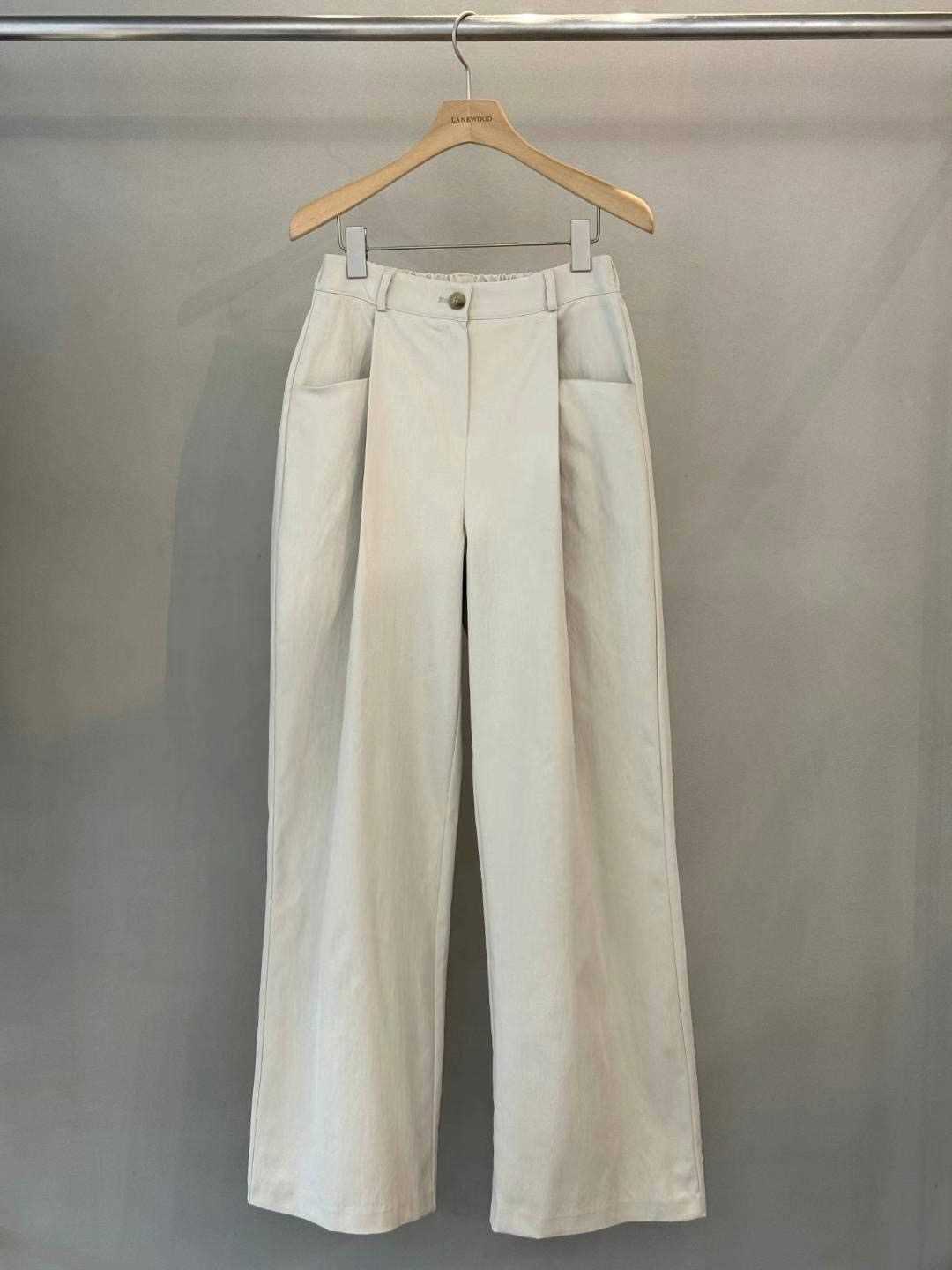 LANEWOOD韓國直郵㊣女裝新品25春夏時尚推薦人氣職業休閑褲LANEWOOD休閑褲