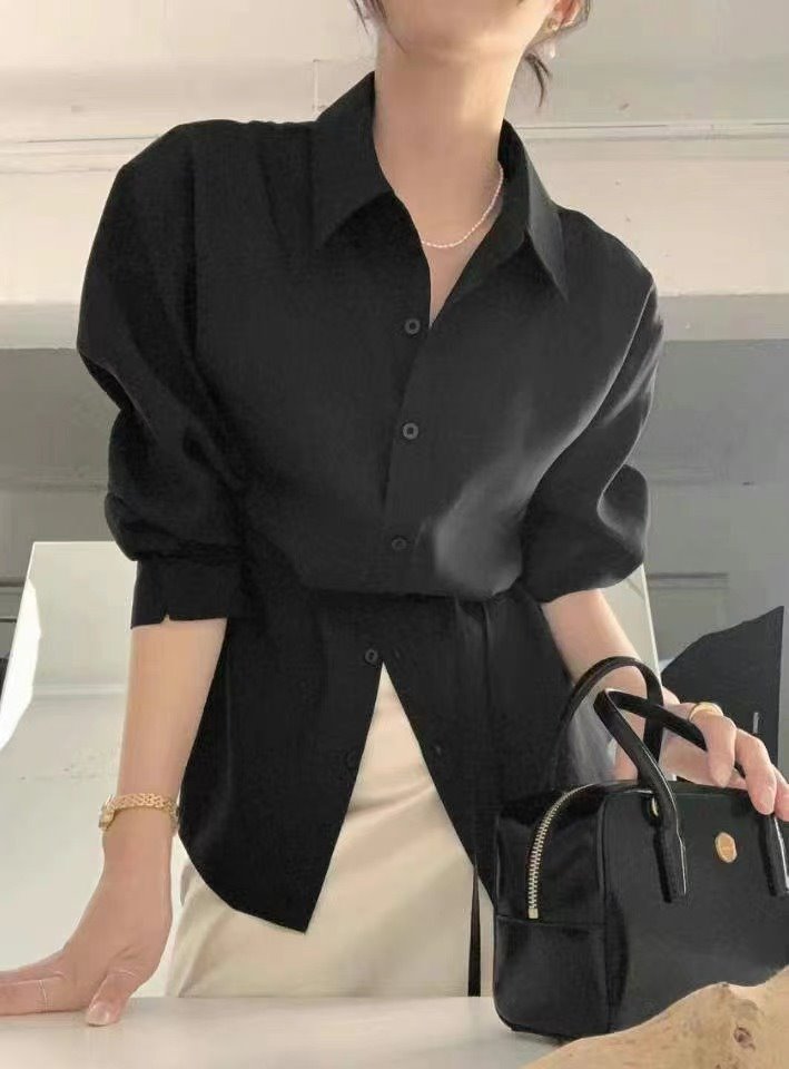 AREING韓國代購女裝新品人氣熱賣真品職業時尚推薦襯衫蕾絲衫AREING襯衫/蕾絲衫