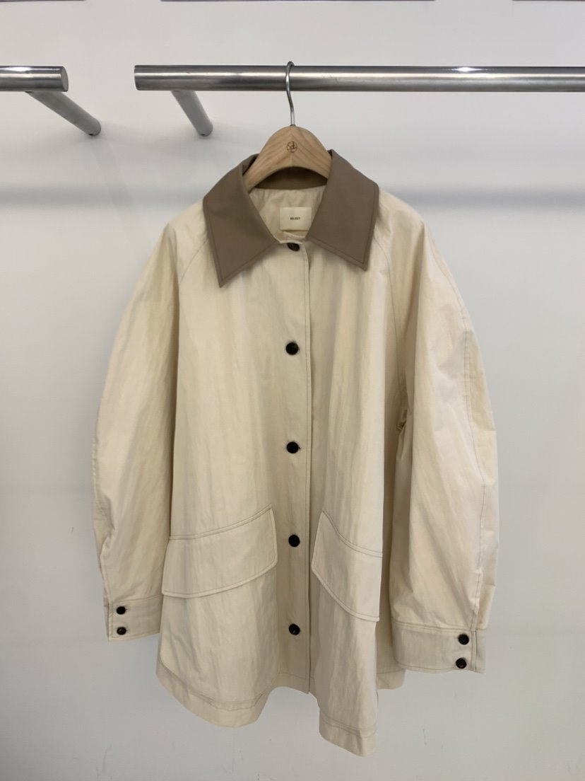 SELECT MARKET韓國㊣直郵東大門代購女裝新品25春夏短款大衣SELECT MARKET短款大衣
