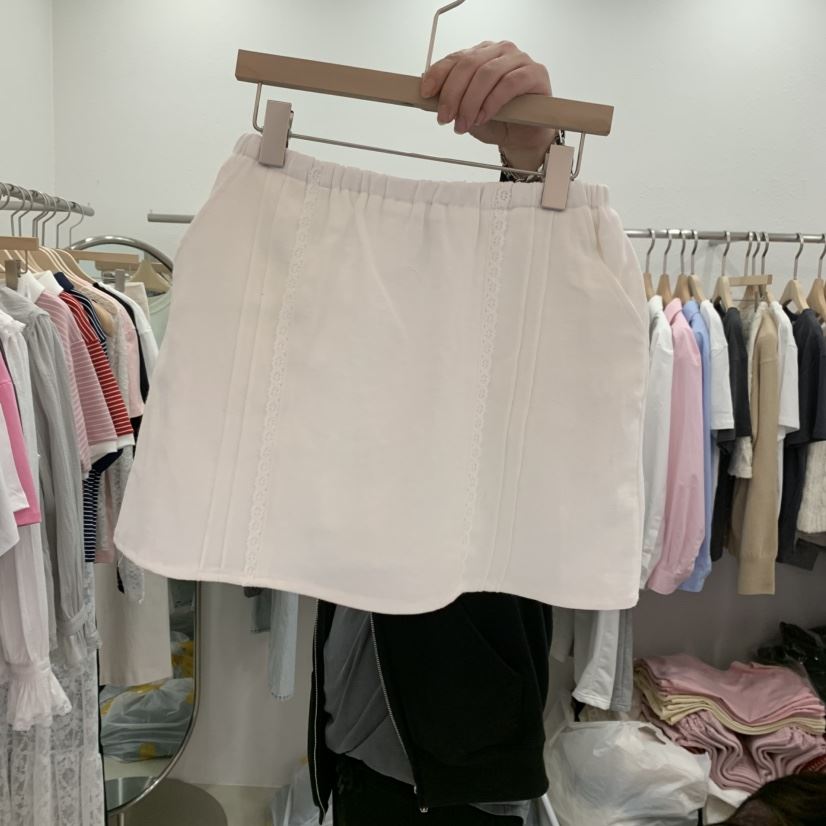 LELEN韓國直郵㊣女裝新品時尚休閑推薦職業人氣熱賣25春夏短裙LELEN短裙