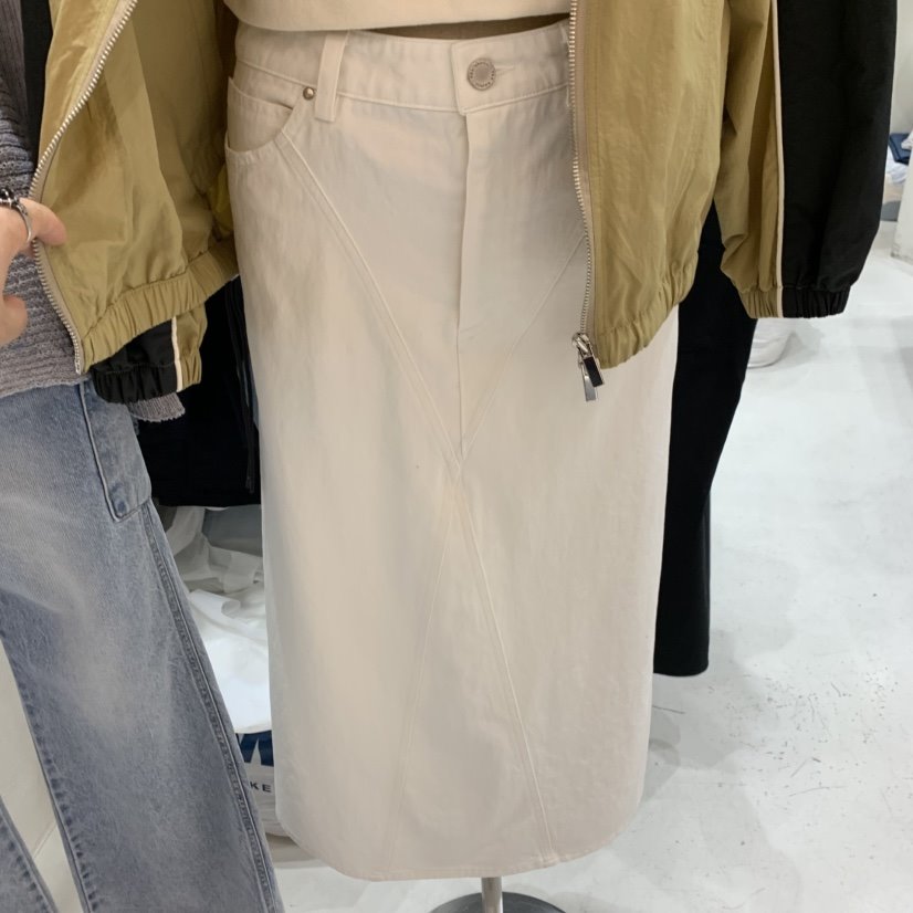 FRE韓國直郵㊣東大門實拍女裝新品人氣25春夏休閑半身裙中短裙FRE半身裙/中短裙