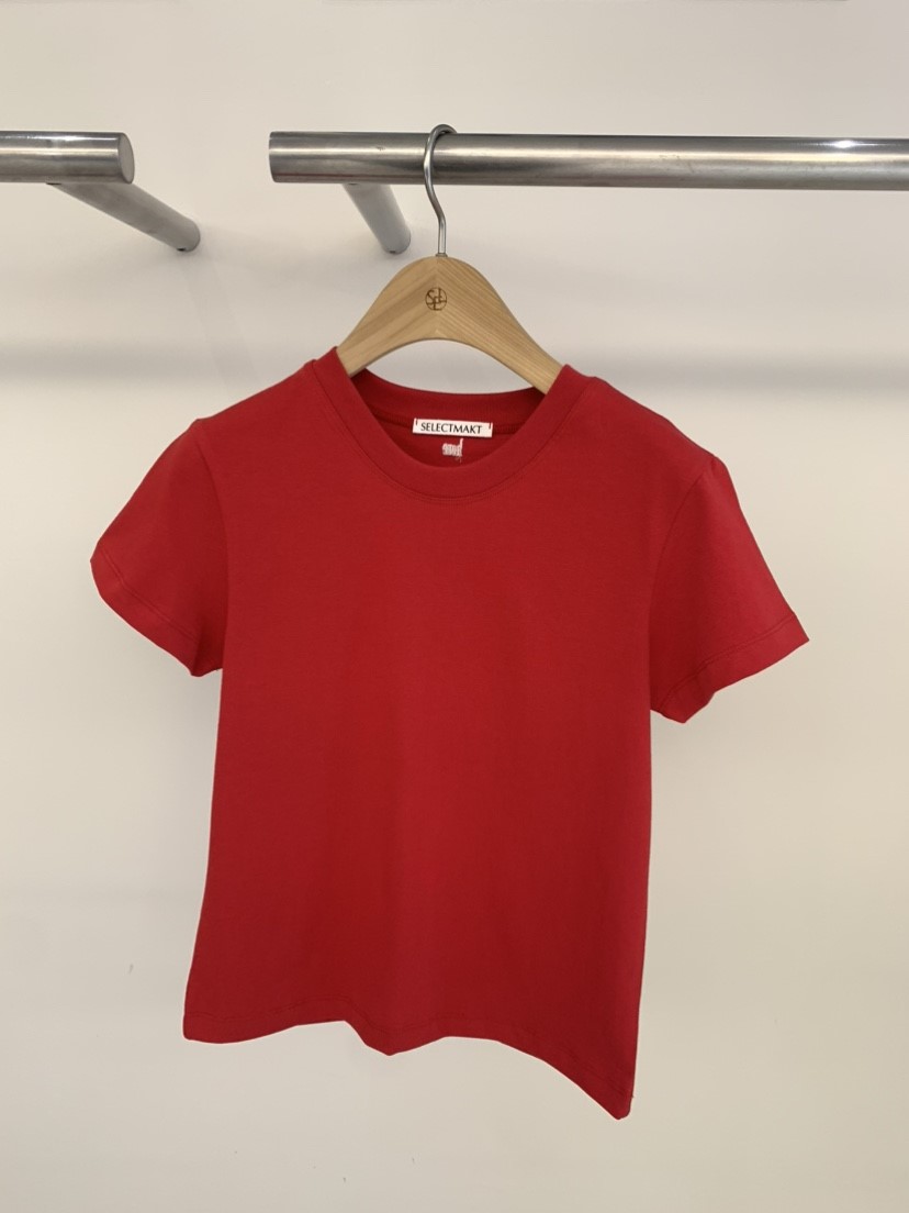 SELECT MARKET韓國直郵㊣東大門實拍女裝新品25春夏T恤刺繡SELECT MARKETT恤