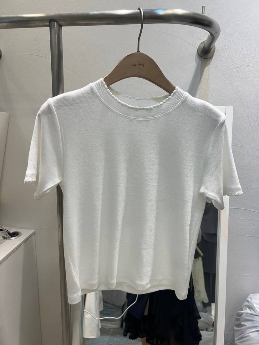 ROU.TINE韓國㊣直郵東大門代購女裝新品熱賣人氣時尚休閑T恤ROU.TINET恤