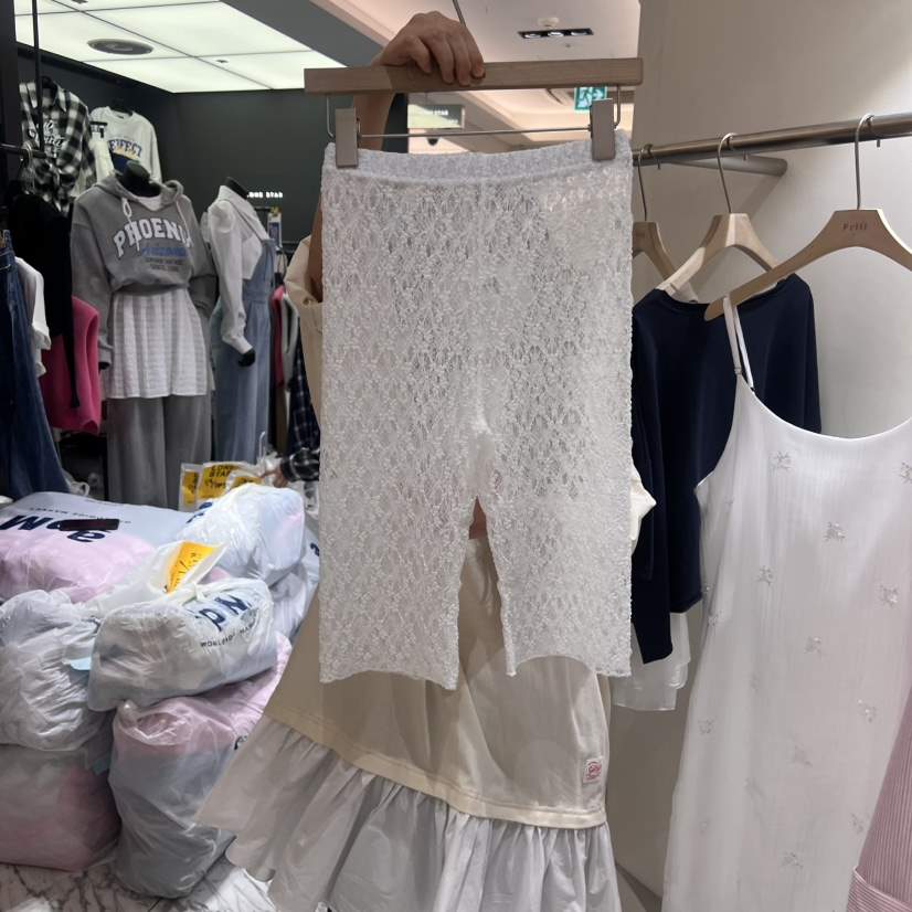 FRILL直郵韓國代購㊣女裝新款職業推薦熱賣時尚打底褲鯊魚褲FRILL打底褲/鯊魚褲