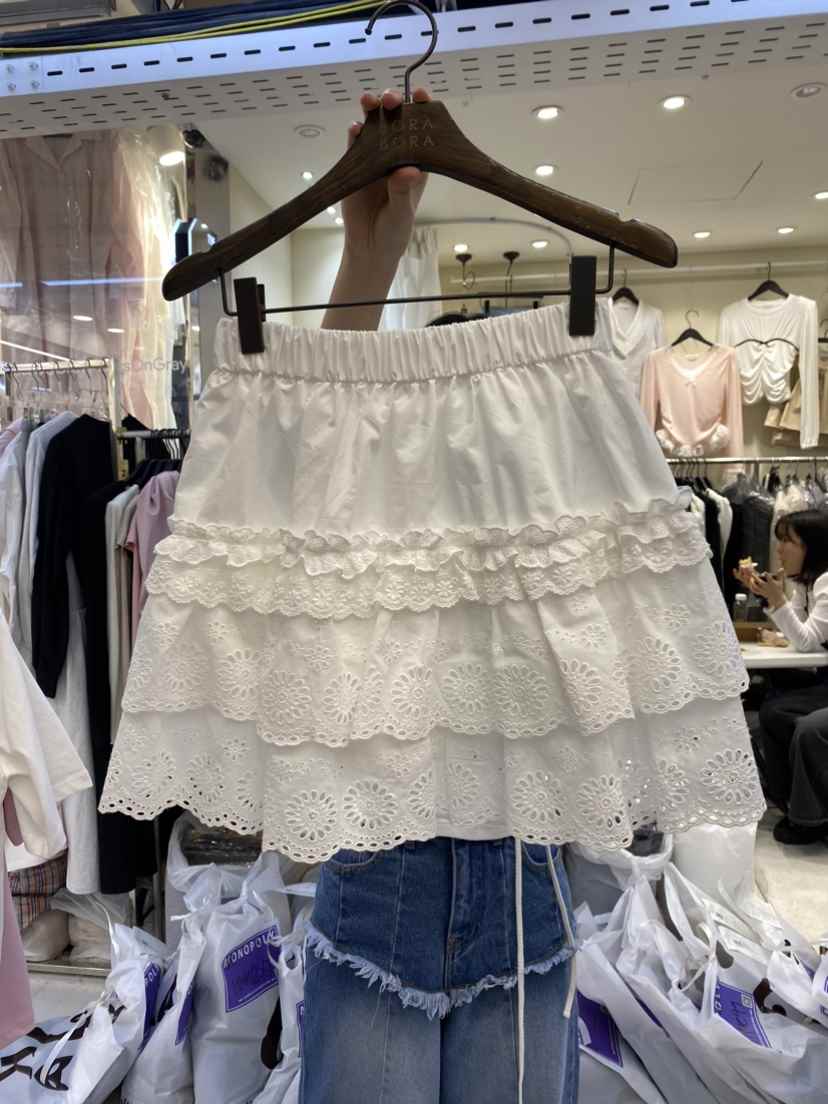 BORA BORA東大門直郵女士新品時尚25春夏休閑職業推薦短裙BORA BORA短裙