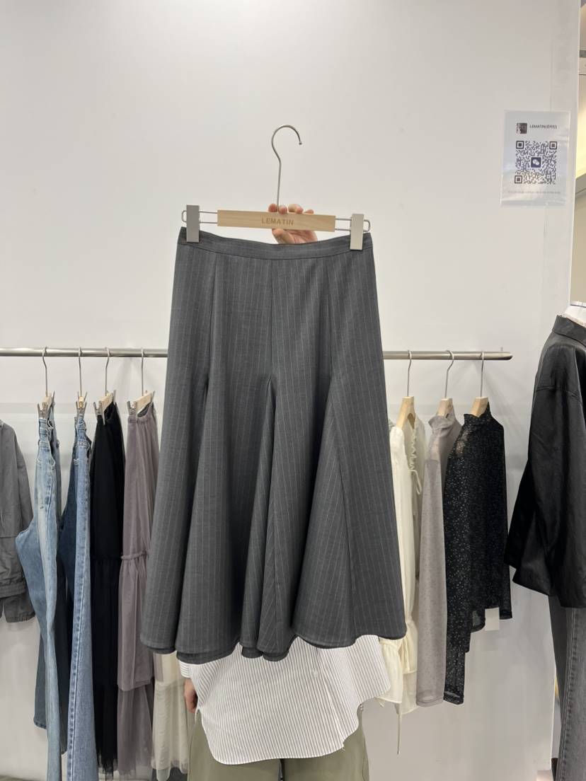 LEMATIN東大門實拍女裝新款休閑真品推薦25春夏半身裙中短裙LEMATIN半身裙/中短裙
