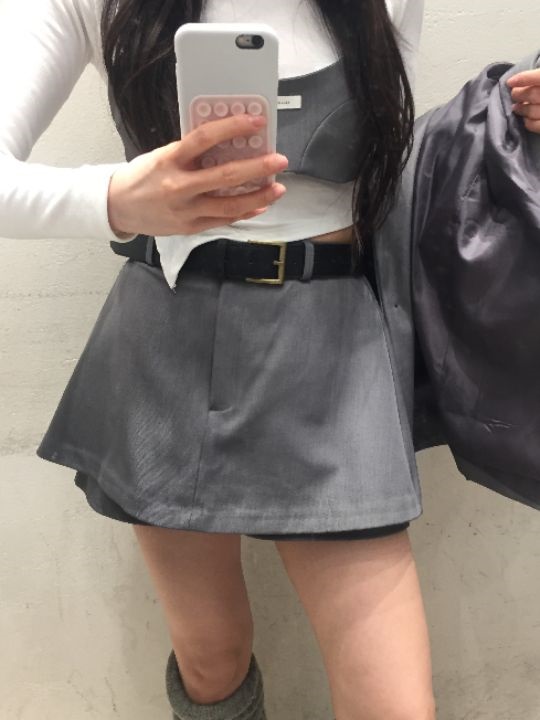 mars韓國代購女裝新品職業25春夏推薦熱賣休閑人氣時尚裙褲mars裙褲