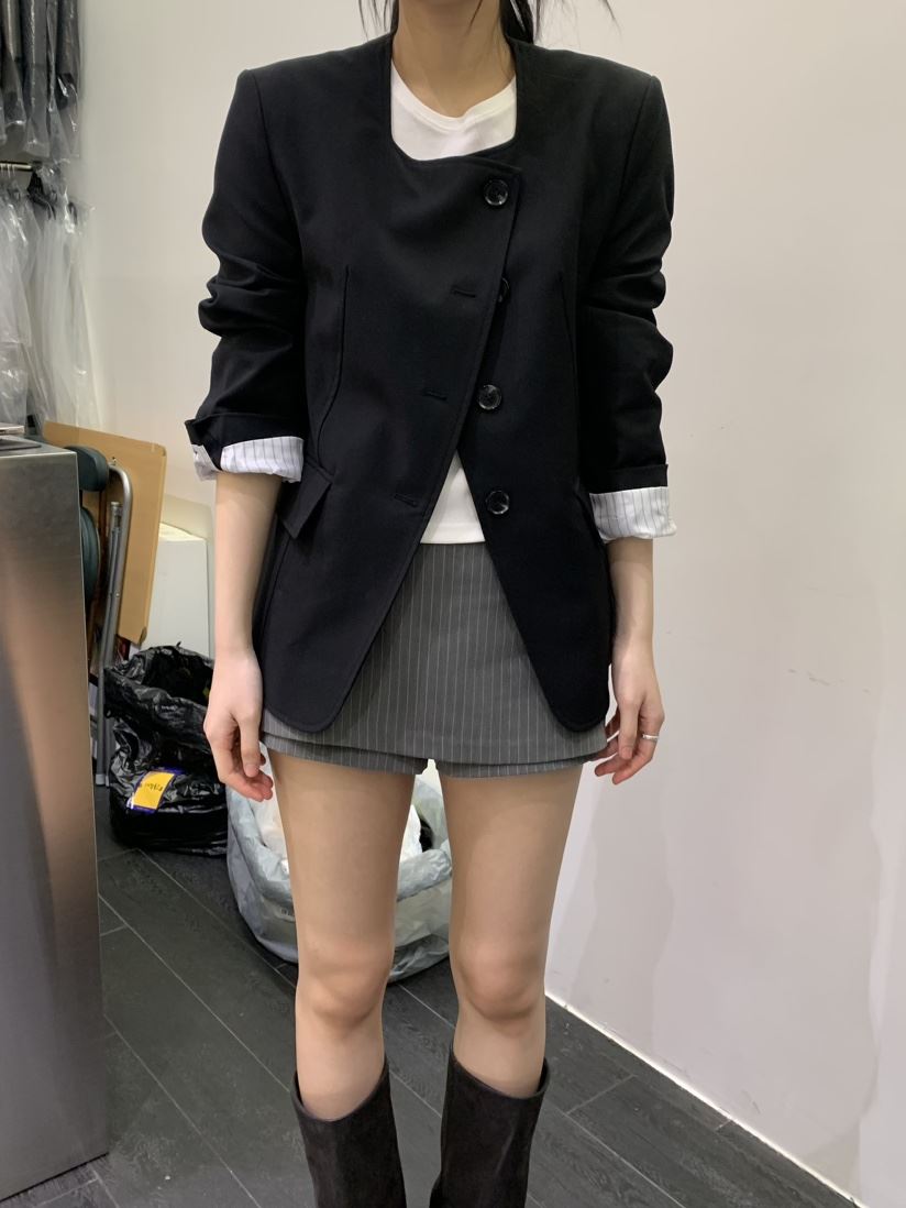 ESCHER東大門實拍女裝新品真品時尚人氣休閑職業推薦25春夏夾克ESCHER夾克