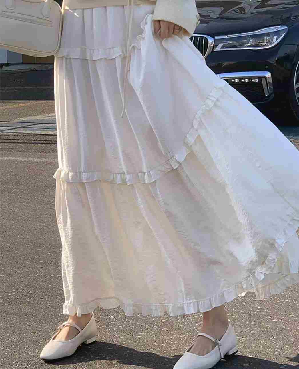 NEONHITCH韓國直郵㊣東大門實拍女裝新款休閑人氣職業熱賣長裙NEONHITCH長裙