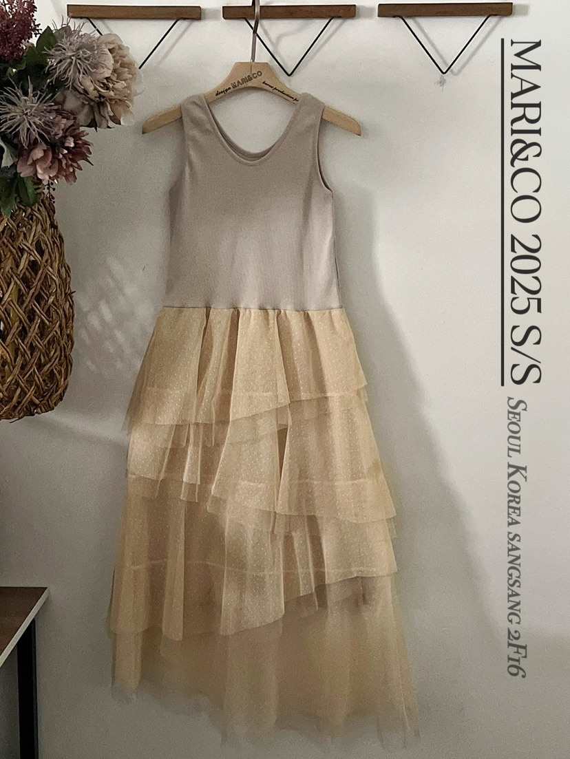 MARI CO東大門實拍女裝新品25春夏真品時尚熱賣推薦連衣裙ARANCIA連衣裙