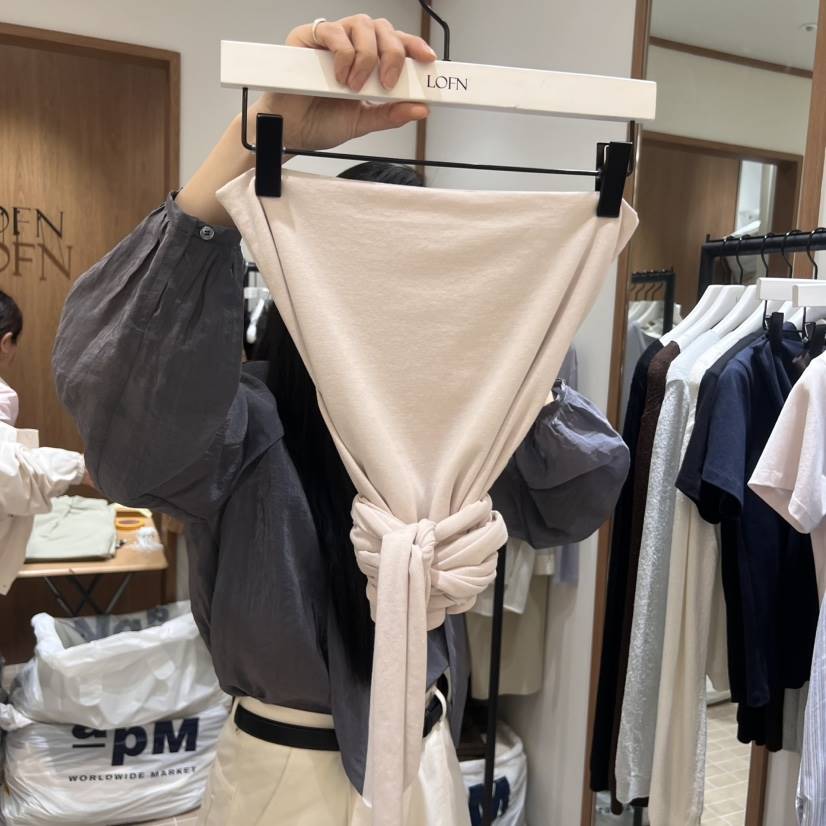 LOFN韓國直郵女士新品休閑時尚25春夏人氣熱賣推薦吊帶背心LOFN吊帶/背心
