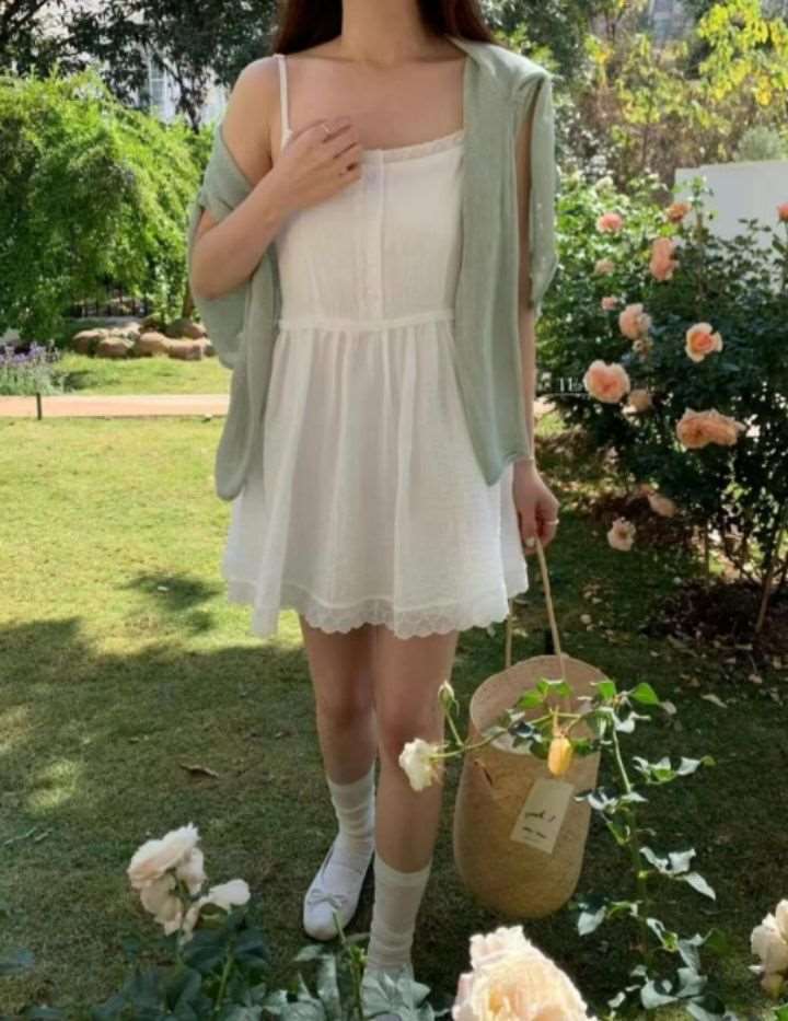 BELLINO293韓國直郵㊣東大門實拍女裝新品時尚休閑推薦連衣裙BOBBIE DOLL連衣裙