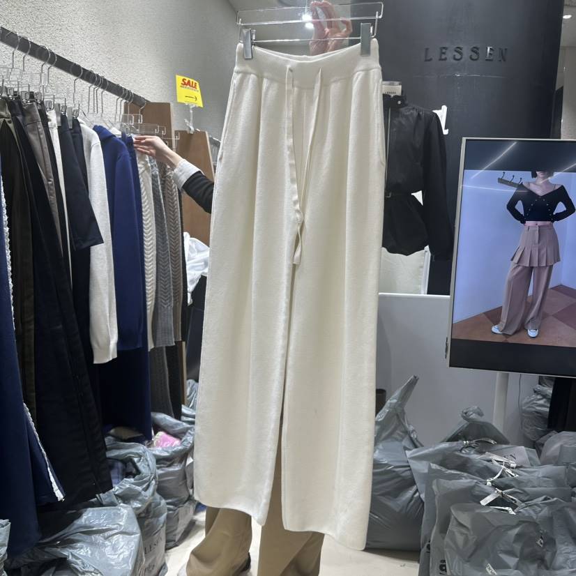 LESSEN直郵韓國代購㊣女裝新款25春夏時尚推薦休閑職業休閑褲LESSEN休閑褲