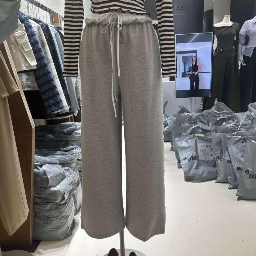 LESSEN韓國㊣直郵東大門代購女裝新品推薦人氣休閑熱賣休閑褲LESSEN休閑褲
