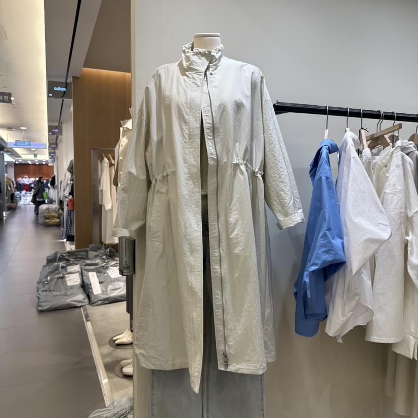 WINSOME韓國㊣直郵東大門代購女裝新品時尚熱賣人氣長款風衣WINSOME長款風衣