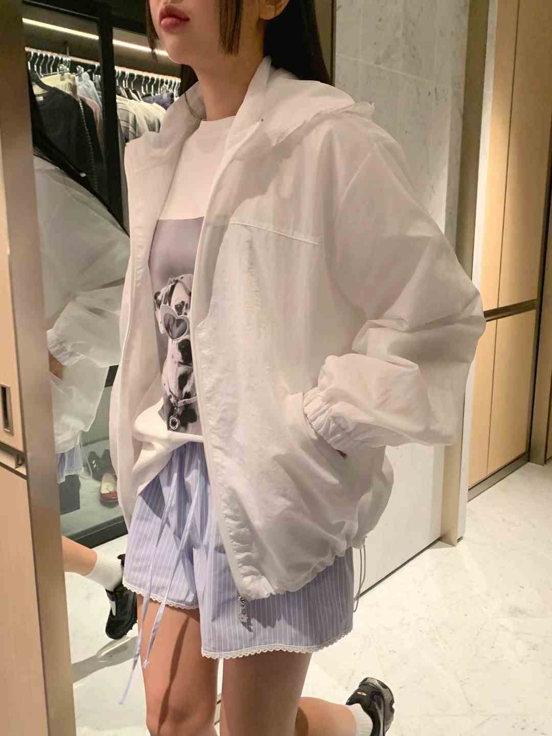 FORMAL韓國直郵㊣女裝新款時尚25春夏休閑推薦人氣夾克褶皺FORMAL夾克