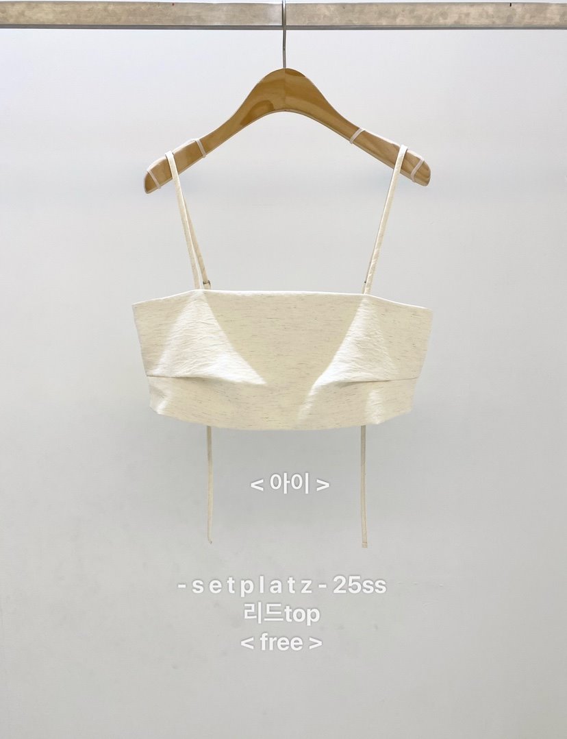 SETPLATZ直郵韓國代購㊣女裝新款推薦25春夏熱賣時尚吊帶背心PLATZCLASSIC吊帶/背心