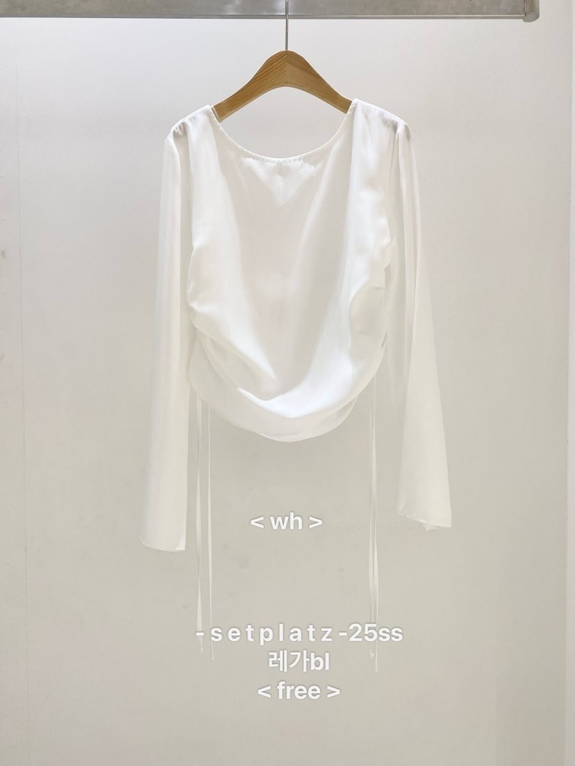 SETPLATZ韓國㊣直郵東大門代購女裝新品職業25春夏襯衫蕾絲衫PLATZCLASSIC襯衫/蕾絲衫