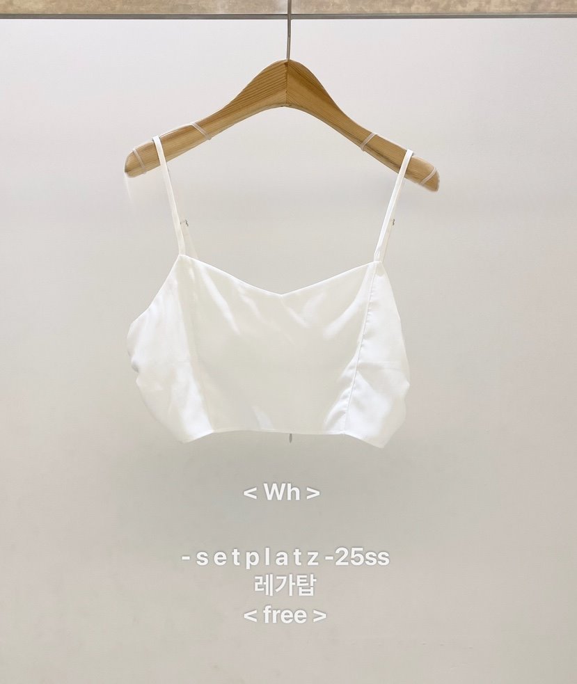 SETPLATZ韓國直郵㊣東大門實拍女裝新款熱賣休閑25春夏吊帶背心PLATZCLASSIC吊帶/背心
