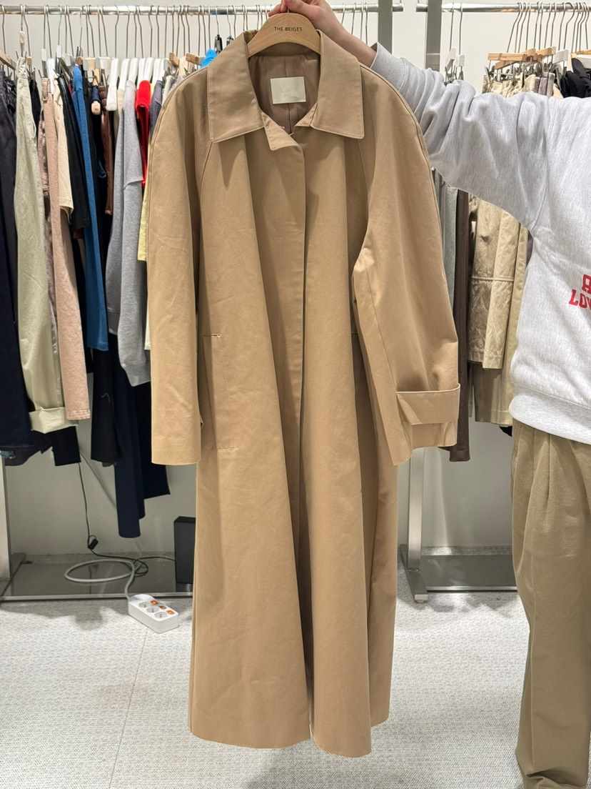 LMT（SAND LIMITED）韓國直郵㊣東大門實拍女裝新品時尚長款風衣LMT/SAND LIMITED長款風衣