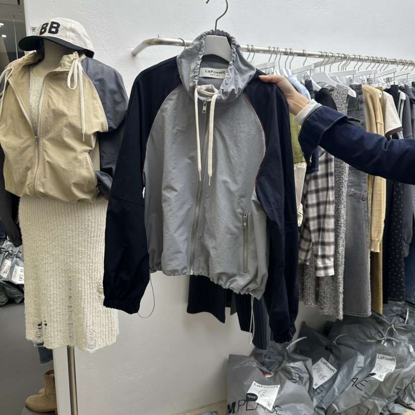 Lay oveR韓國㊣直郵東大門代購女裝新品職業時尚25春夏夾克E/E/E夾克