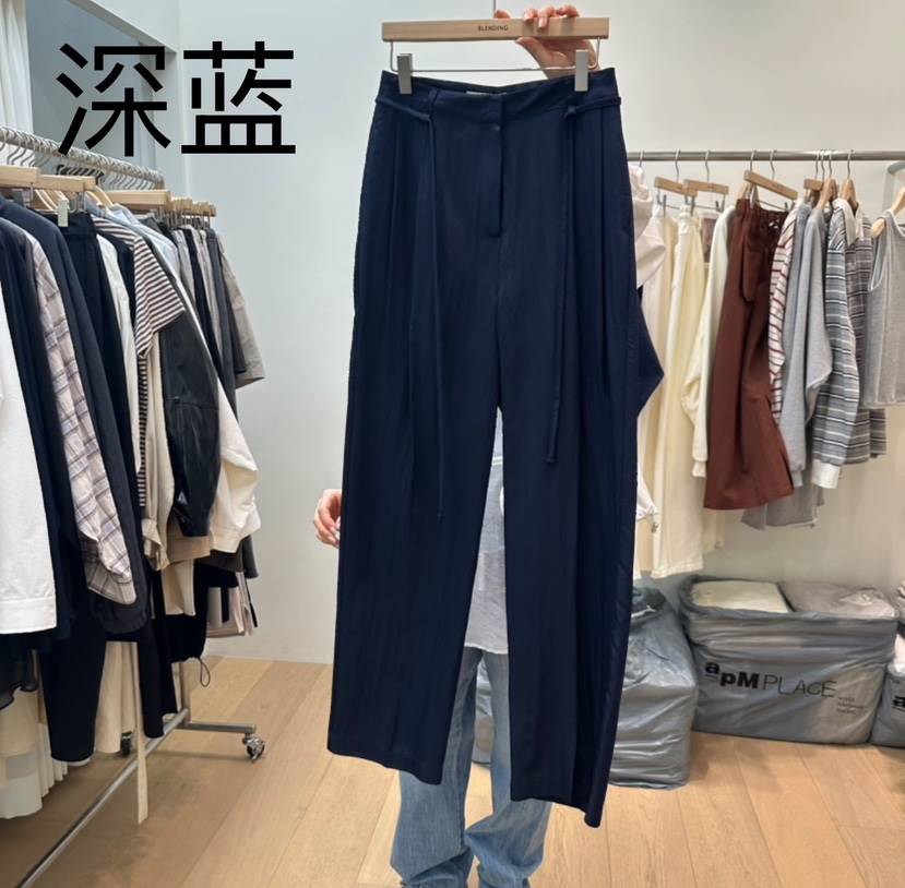 BLENDING-p直郵韓國代購㊣女裝新款熱賣休閑25春夏推薦休閑褲BLENDING休閑褲