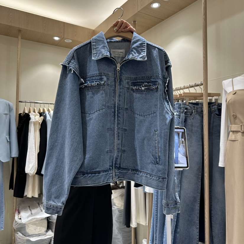 VINTAGE VIBE韓國代購女裝新款25春夏人氣時尚休閑推薦夾克VINTAGE VIBE夾克