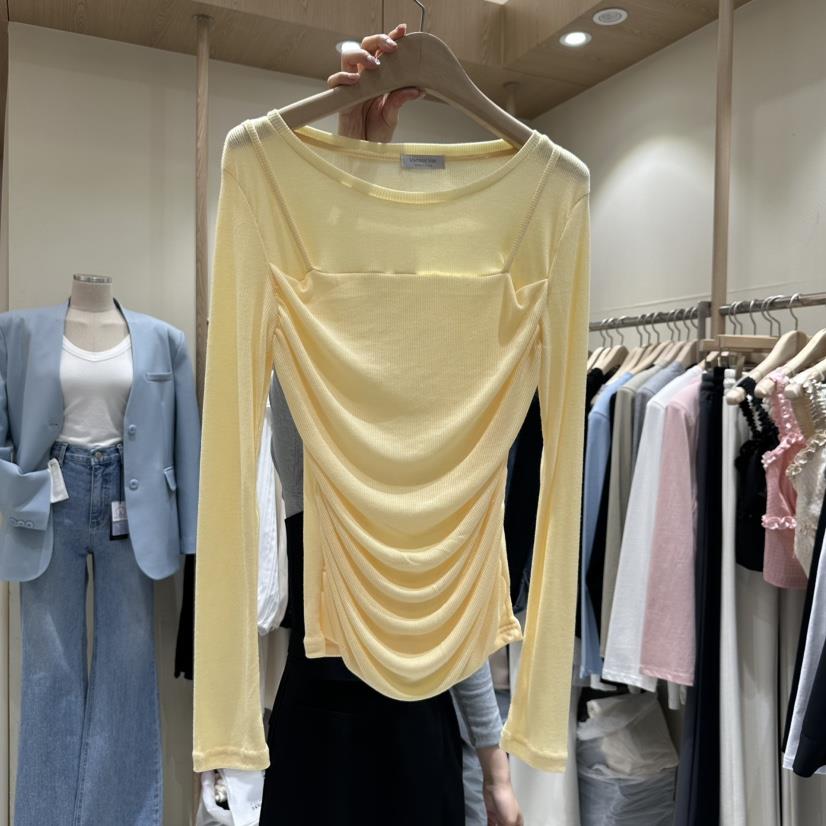 VINTAGE VIBE韓國直郵女士新品人氣職業真品推薦熱賣長袖T恤VINTAGE VIBE長袖T恤
