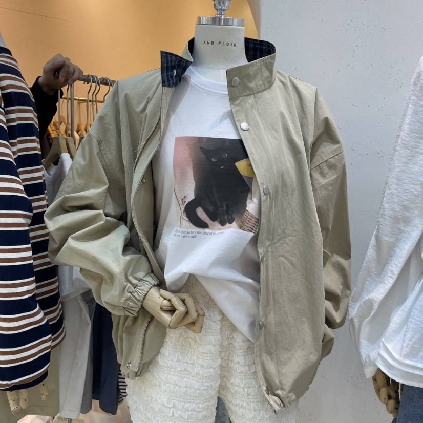 AND FLOYD韓國直郵㊣東大門實拍女裝新品人氣25春夏職業夾克AND FLOYD夾克