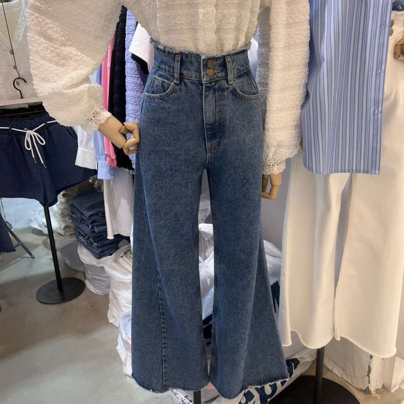 OZ直郵韓國代購㊣女裝新品人氣時尚熱賣職業休閑25春夏牛仔褲OZ.ounce牛仔褲