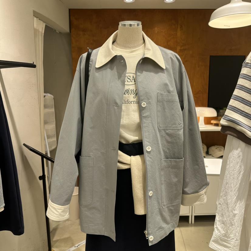 BOUTIQUE SEOUL-P韓國直郵㊣女裝新款時尚人氣25春夏夾克But ton/BOUTIQUE SEOUL夾克