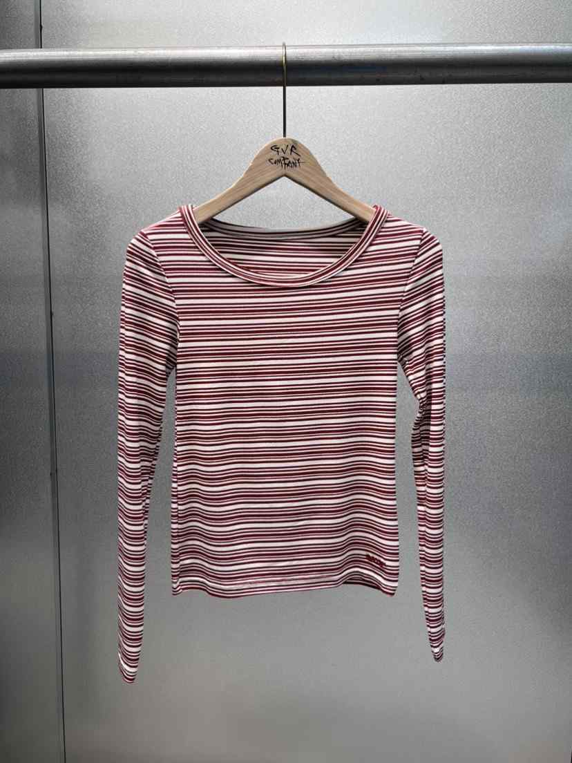 VARY COON直郵韓國代購㊣女裝新品時尚25春夏職業休閑長袖T恤GVR-VARY COON長袖T恤