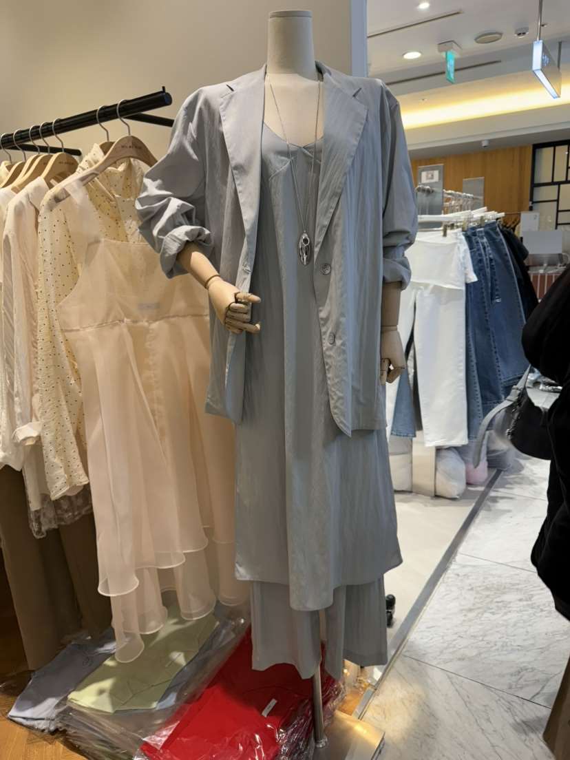 ARC韓國直郵女裝新品熱賣25春夏人氣真品休閑職業時尚連衣裙ARC EN CIEL連衣裙