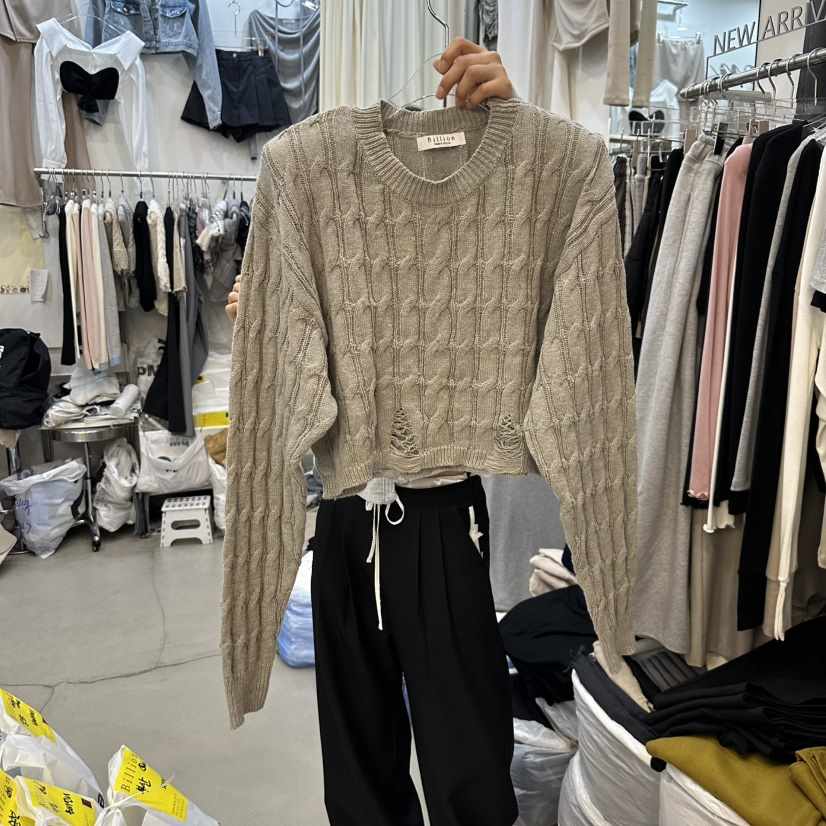 BILLION-L東大門代購女裝新品熱賣休閑人氣推薦25春夏毛衣BILLION-L毛衣