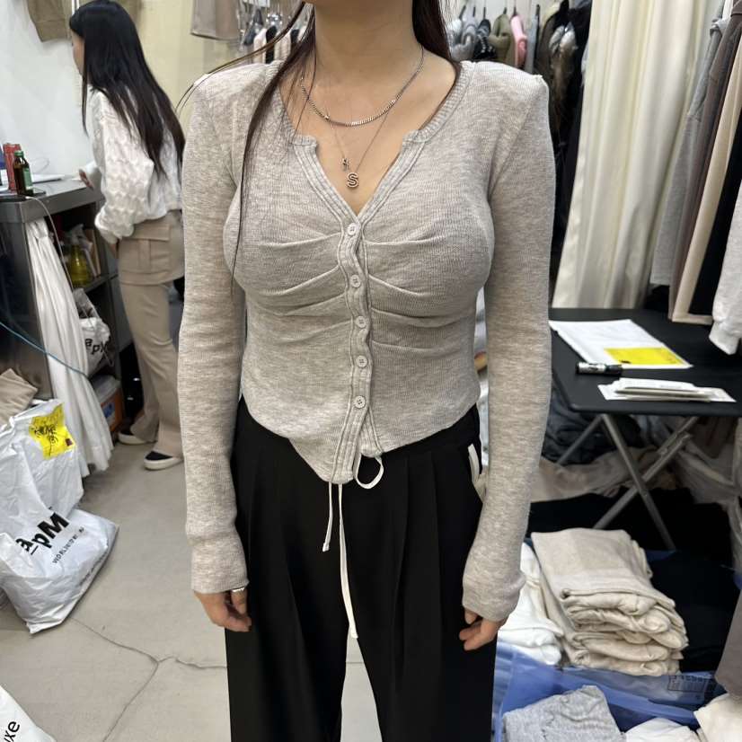BILLION-L韓國直郵女士新款真品休閑職業25春夏時尚針織衫BILLION-L針織衫