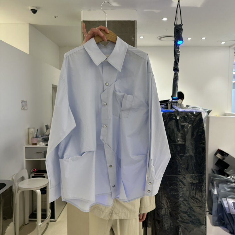 ART IS OVER韓國代購女裝新款職業推薦25春夏真品襯衫蕾絲衫ART IS OVER襯衫/蕾絲衫
