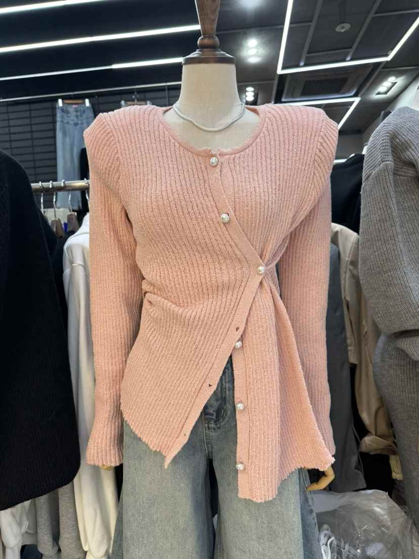 BLACK BABI東大門實拍女裝新品熱賣休閑推薦時尚針織衫開衫BLACK BABI針織衫