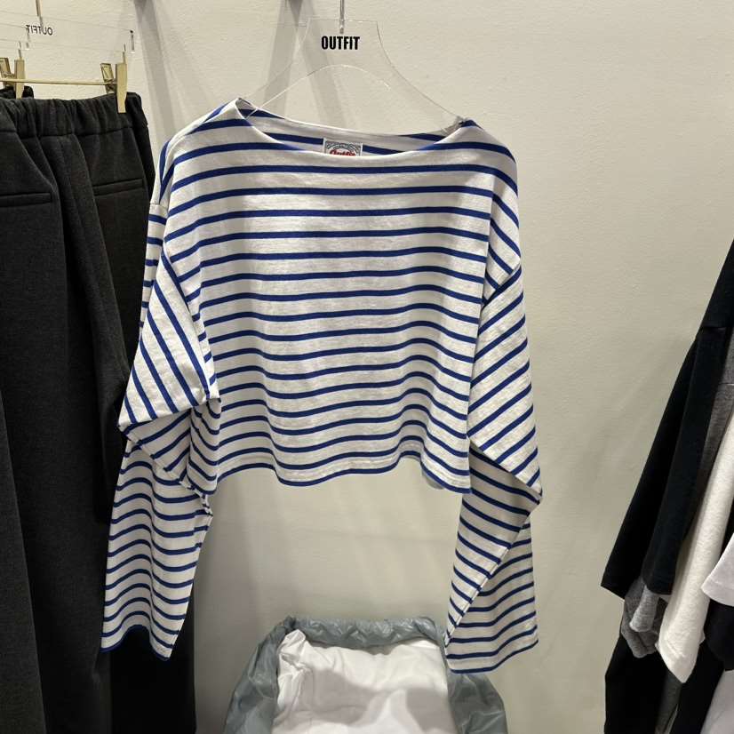 OUTFIT東大門代購女裝新款休閑熱賣職業25春夏真品時尚長袖T恤OUTFIT長袖T恤