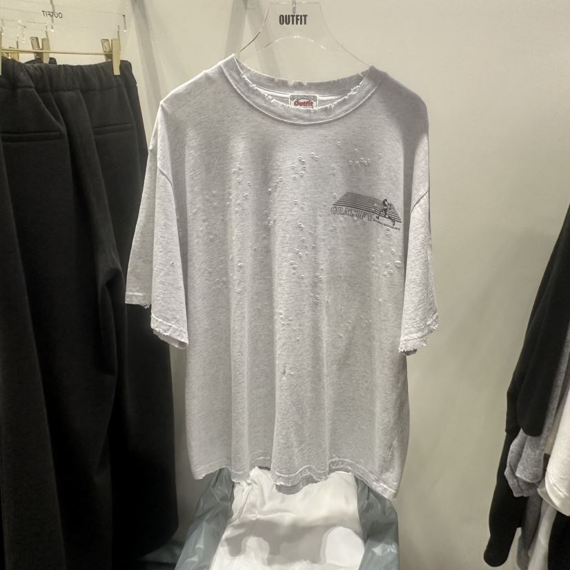 OUTFIT韓國代購女士新款時尚人氣休閑熱賣25春夏真品推薦T恤OUTFITT恤