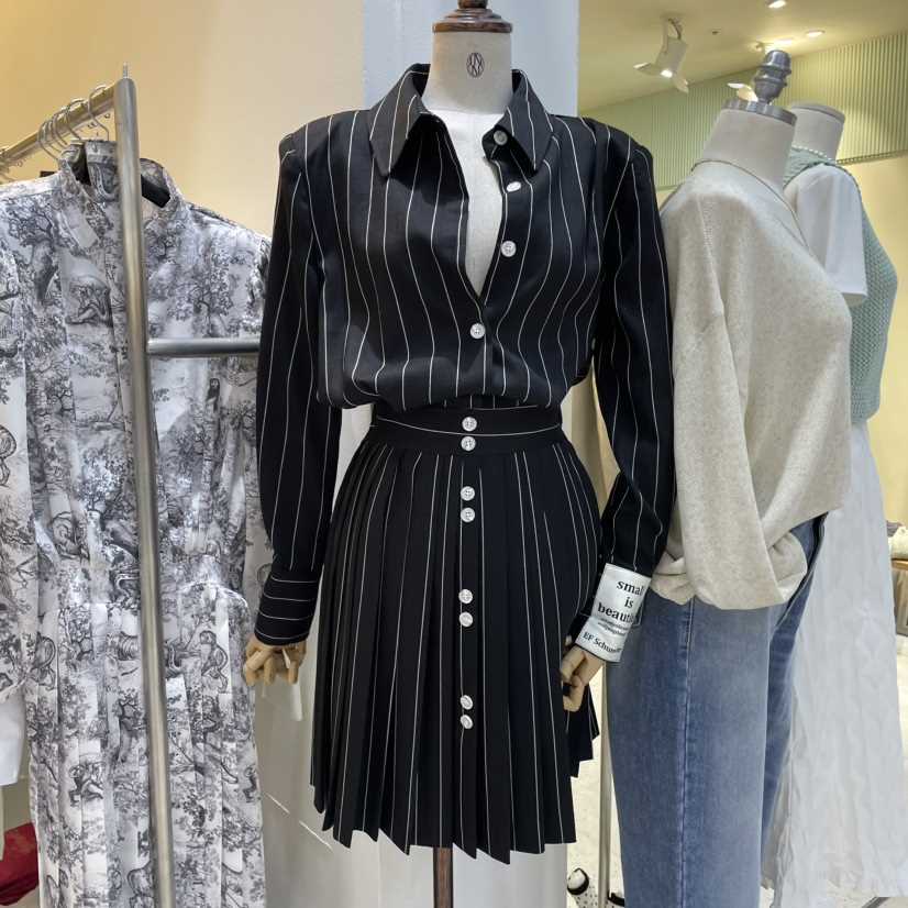 INNO東大門代購女裝新品推薦熱賣時尚休閑人氣真品職業連衣裙INNO連衣裙