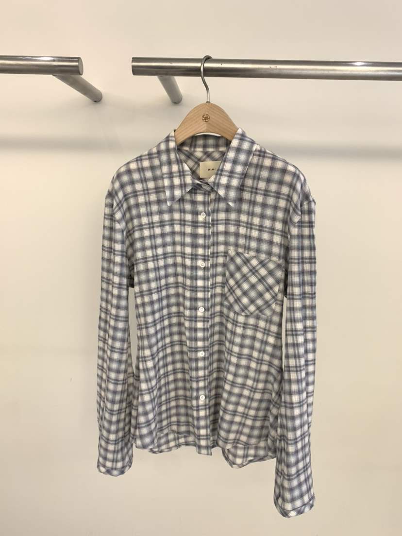 SELECT MARKET東大門實拍女士新品推薦熱賣襯衫蕾絲衫格紋SELECT MARKET襯衫/蕾絲衫