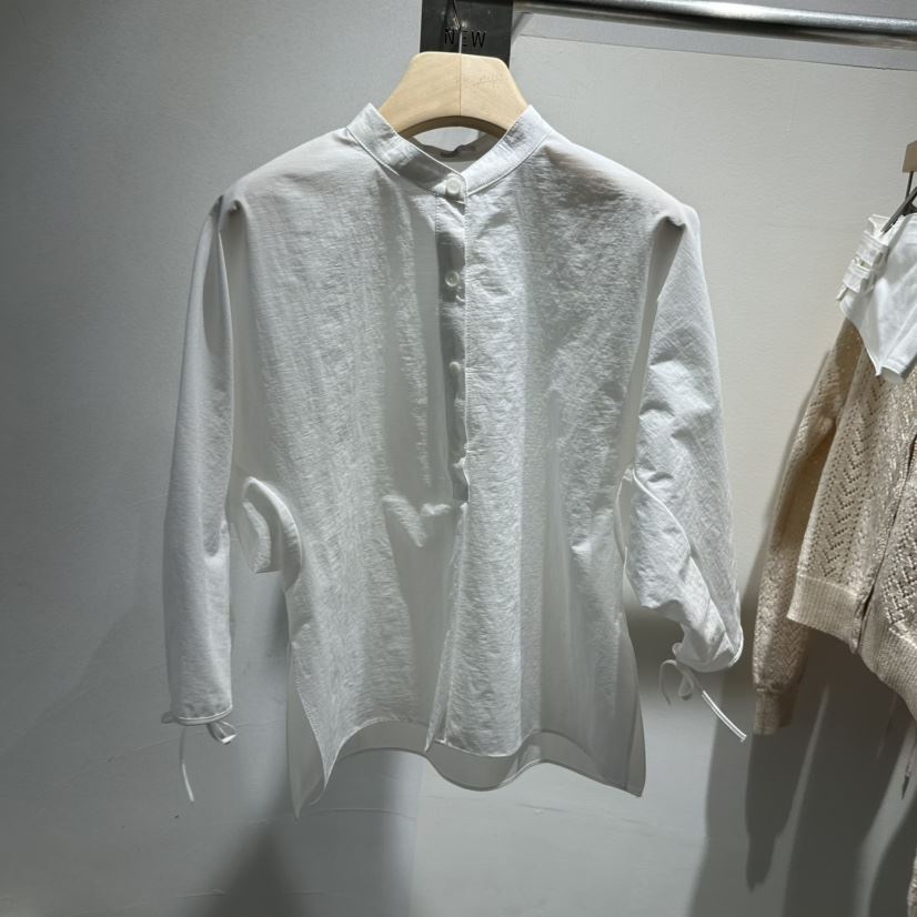 ROOM K-P韓國代購女裝新品真品職業休閑推薦25春夏襯衫蕾絲衫ROOM K襯衫/蕾絲衫