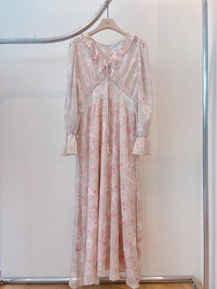 OVE東大門實拍女裝新品推薦25春夏職業真品人氣時尚休閑連衣裙OVE連衣裙