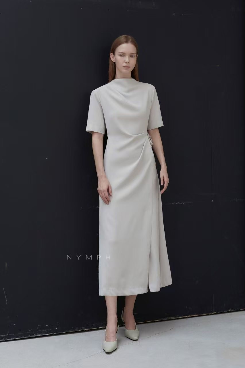 NYMPH東大門實拍女裝新品休閑推薦25春夏真品熱賣時尚連衣裙NYMPH連衣裙