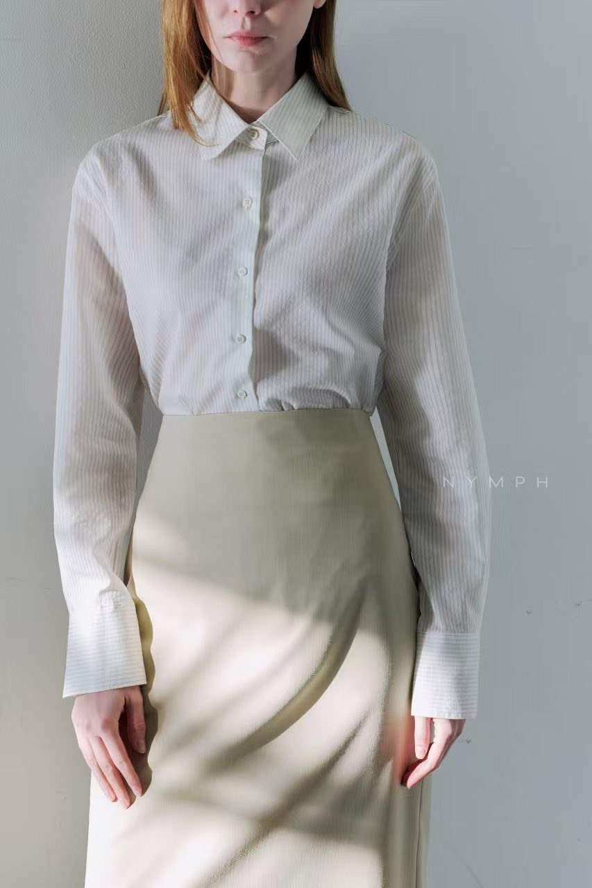 NYMPH韓國直郵女士新款真品人氣25春夏推薦職業熱賣襯衫蕾絲衫NYMPH襯衫/蕾絲衫
