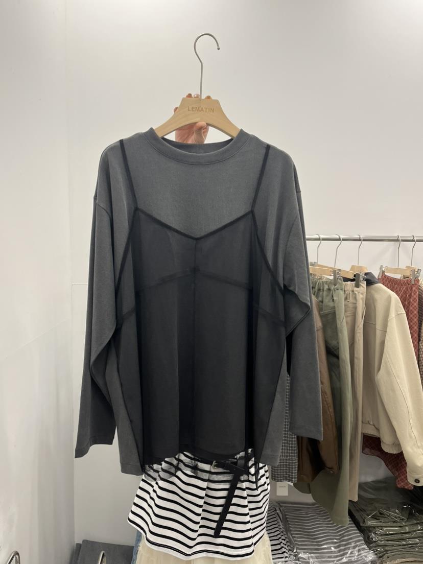 LEMATIN東大門代購女士新款熱賣時尚真品人氣休閑推薦長袖T恤LEMATIN長袖T恤