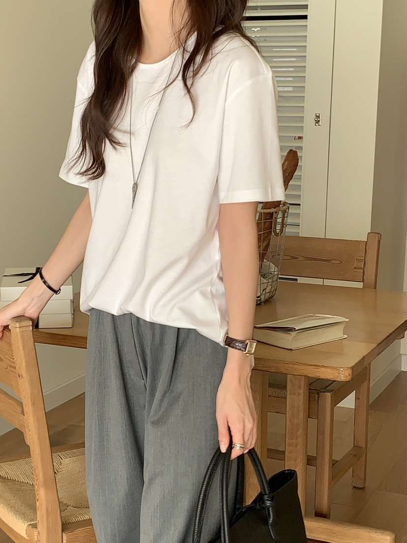 BAKING POWDER韓國直郵㊣東大門實拍女裝新品職業推薦時尚T恤BAKING POWDERT恤