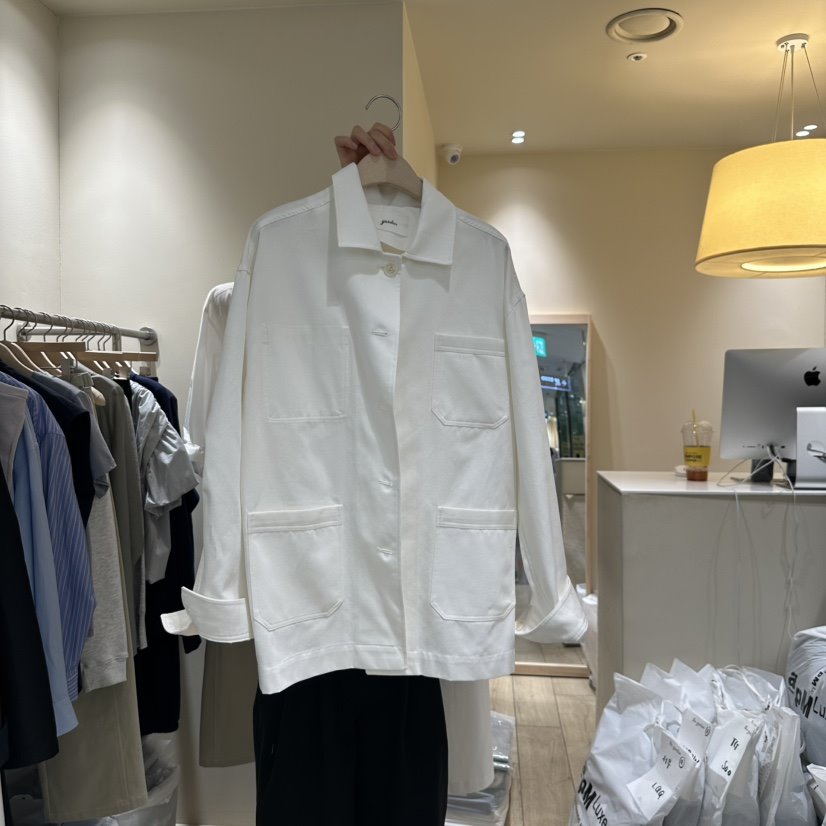GARDEN韓國㊣直郵東大門代購女裝新品職業休閑時尚夾克口袋GARDEN夾克